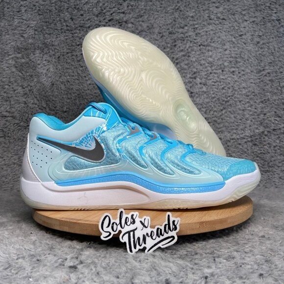 Nike KD 17 'Christmas' Size 11 Men Basketball Glacier Blue FZ1525-400 - Picture 1 of 7